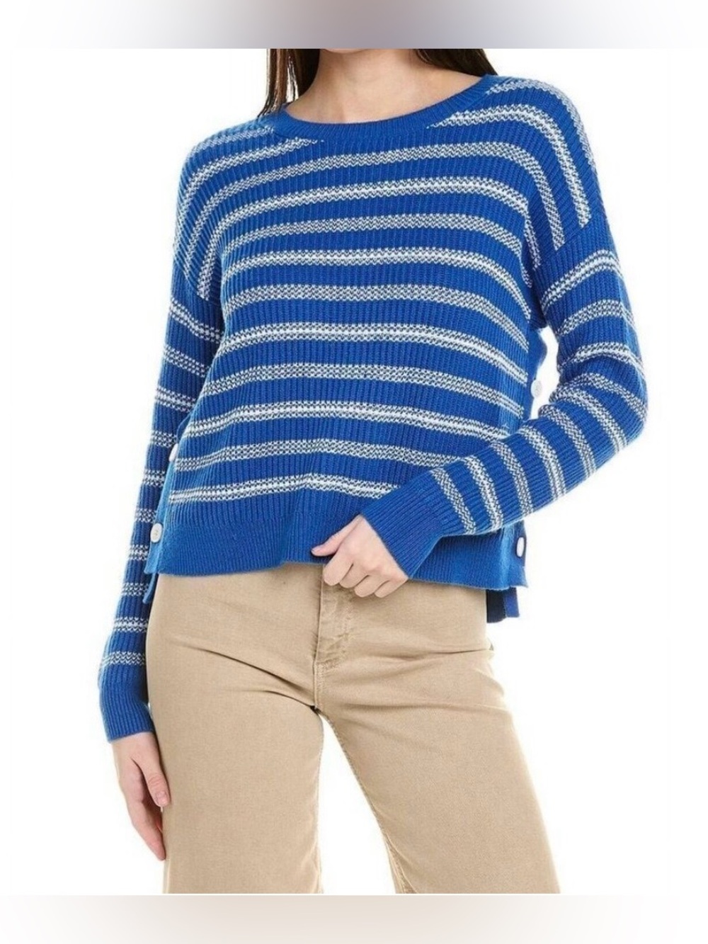 Cabi Popular Pullover #6165 Sweater Coastal Size Medium